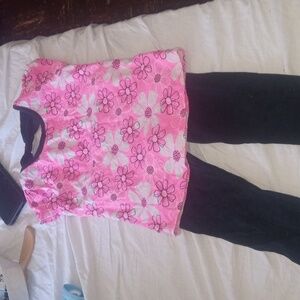 Matching outfit 😍 flowers neon pink